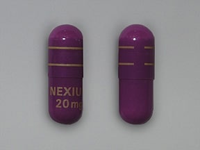 what does nexium 20 mg look like