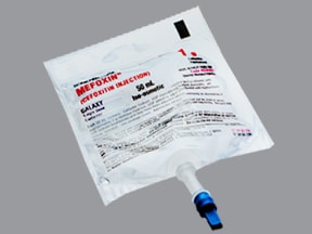 Mefoxin in dextrose (iso-osmotic) intravenous : Uses, Side Effects ...