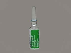 Levophed intravenous : Uses, Side Effects, Interactions, Pictures ...